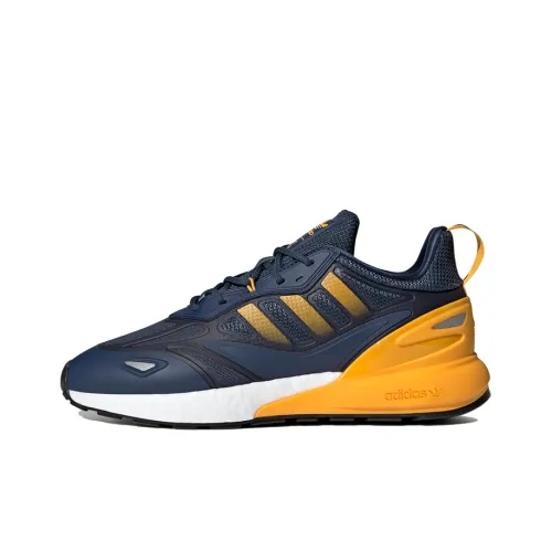 Adidas ZX 2K Boost 2.0 Crew Blue Semi Solar Gold