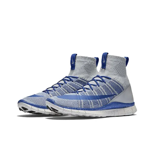 Nike Free Flyknit Mercurial 'Wolf Grey Game Royal'-2