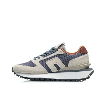 LINING CF Casual Shoes Men Low Top Dull Gray/Pale Antique Yellow