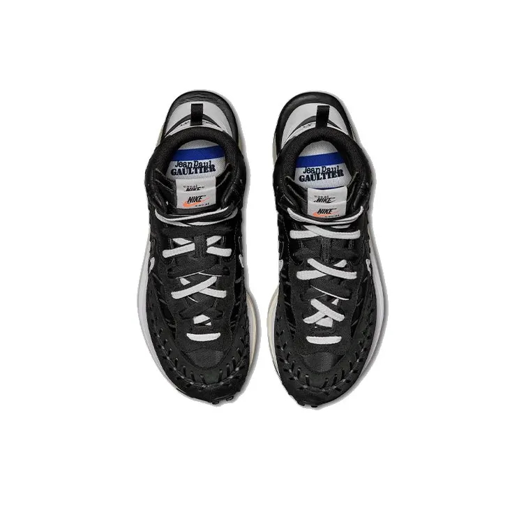 Nike Vaporwaffle Sacai Jean Paul Gaultier Black White-3