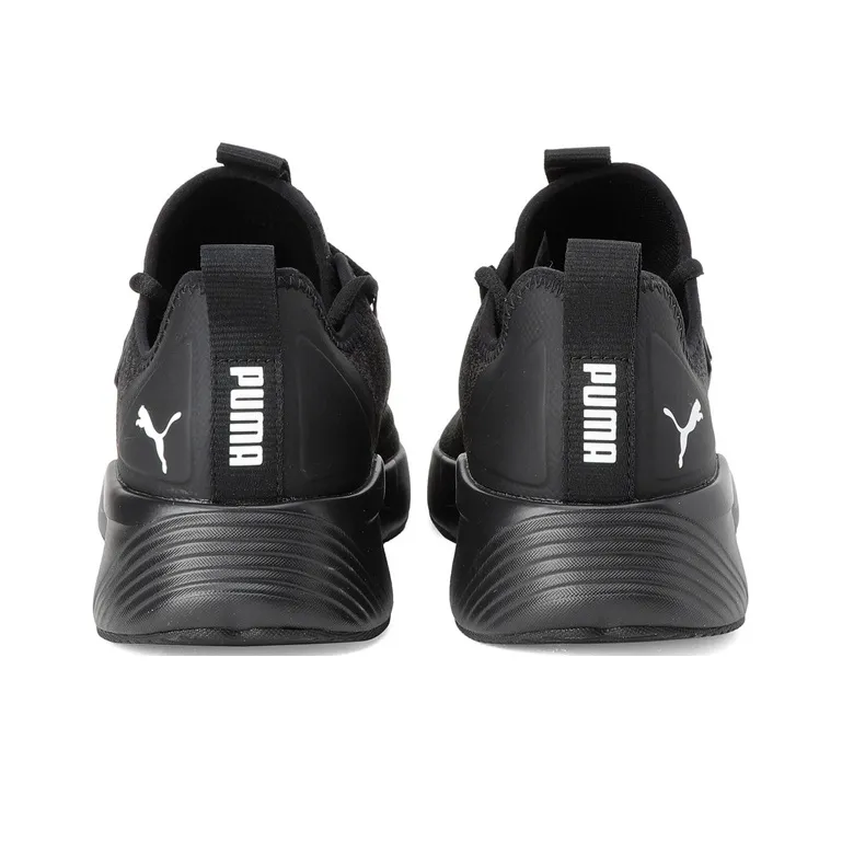 PUMA Retaliate Knitted Sports Shoe Black-3