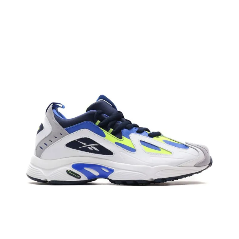 Reebok Dmx 1200 Low White Lime Navy-1