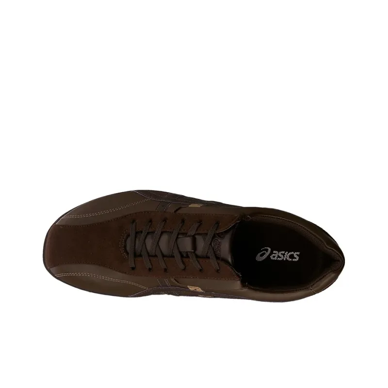 Asics Life Walker Wear-Resistant Low-Top Casual Shoes Men's Dark Brown-3