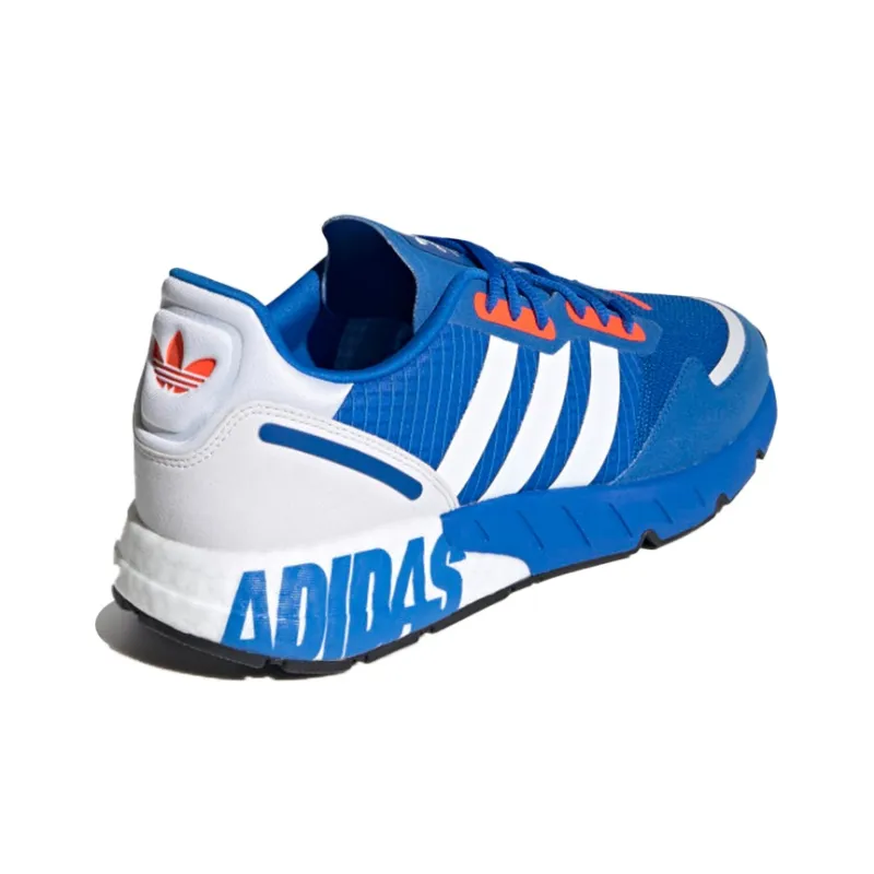 Zx 1K Adidas Originals Boost 'Glow Blue Solar Red'-3