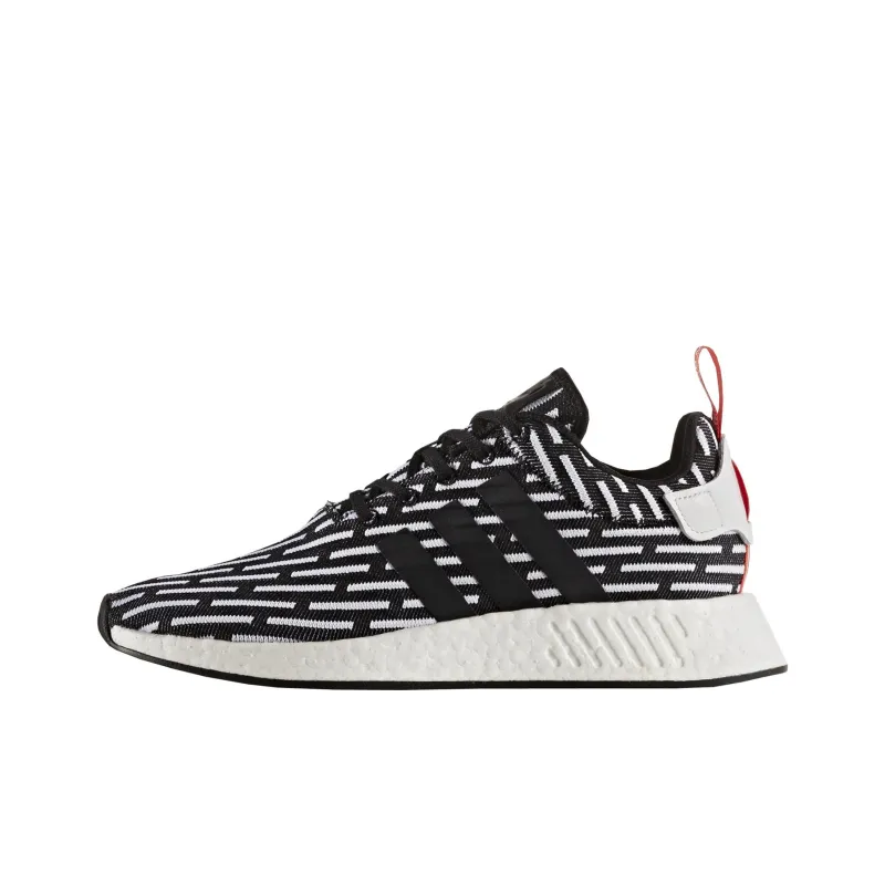 Adidas Nmd R2 Black White-0