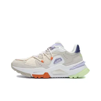 LiNing Reverse Fantasy Low Top Sports Casual Shoes Women's White Gray