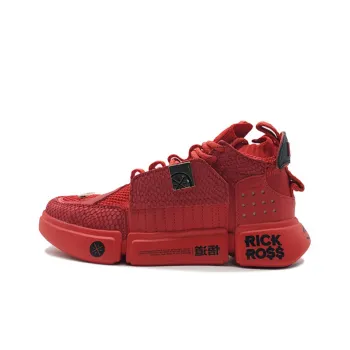 LiNing Essence 2 ACE Rick Ross Non slip Lightweight Low Top Sports Casual Shoes Men's Red