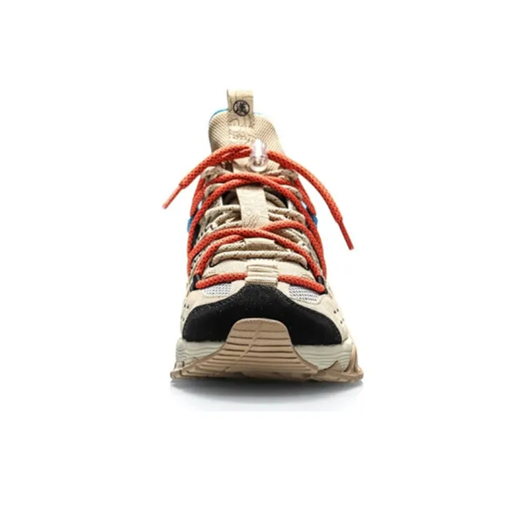 LiNing Xiao Yao Xing Anti Slip Wear Resistant Low Top Sports Casual Shoes Men's Plain Khaki-3