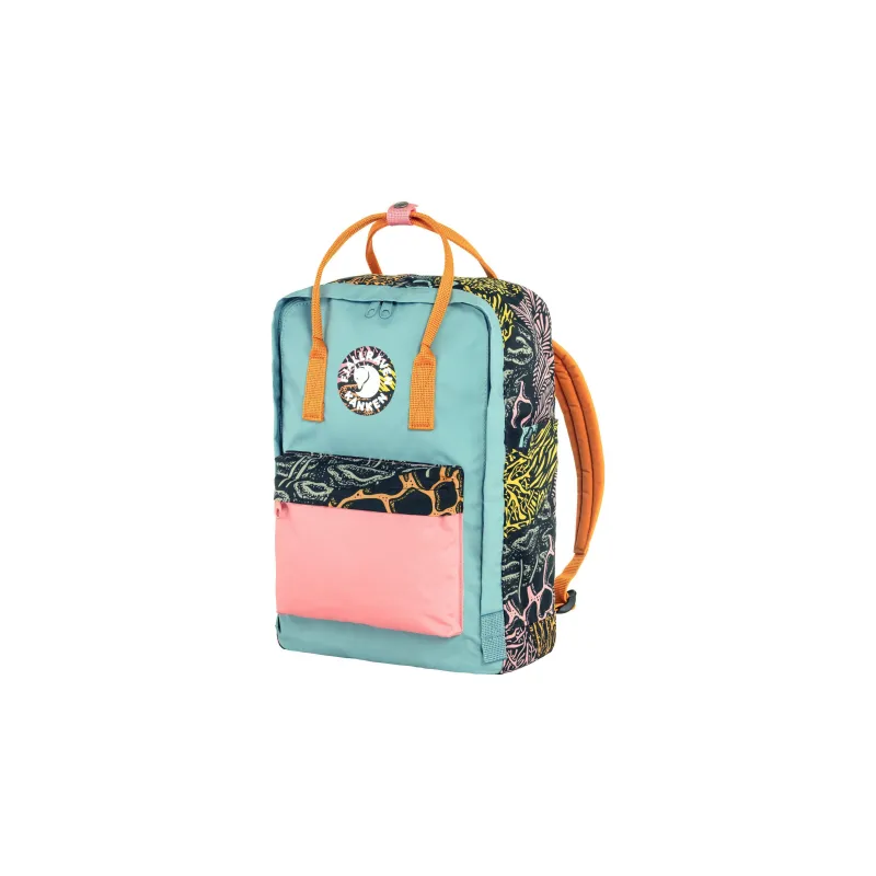 Fjallraven Polyester Backpack Regular Unisex Cyan-1