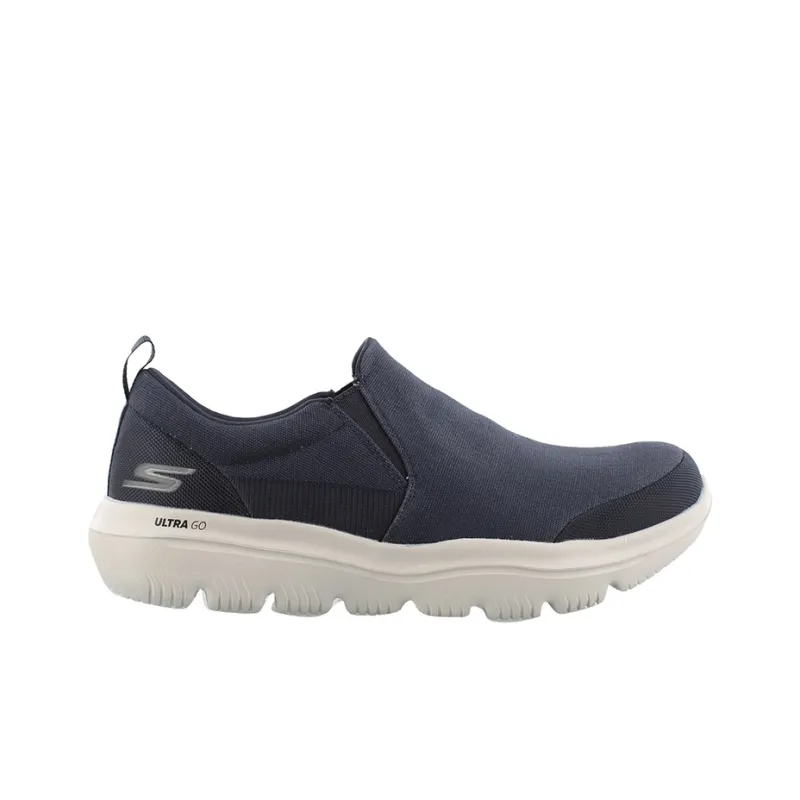 Skechers Go Walk Evolution Ultra Cushioning Breathable Coverage Low Top Casual Shoes Men's Navy-1