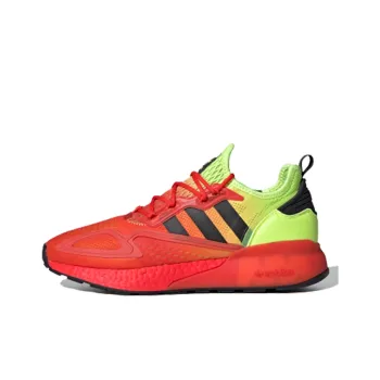 Adidas Originals Zx 2K Boost Solar Yellow Hi Res Red
