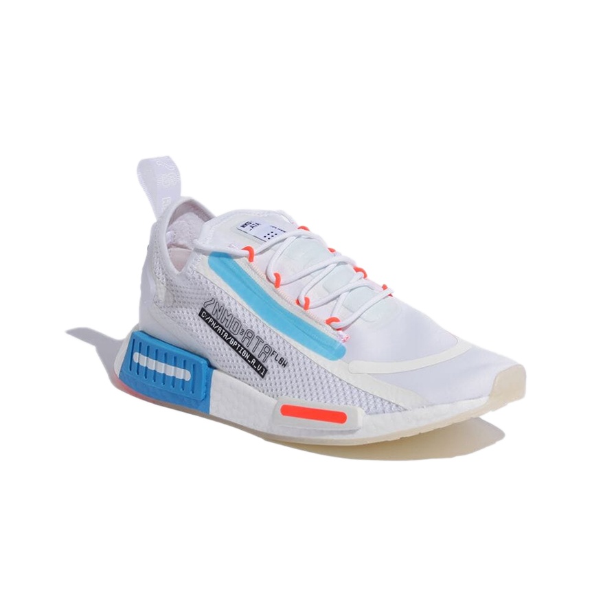 Adidas Originals Nmd R1 Spectoo White Shock Blue POIZON