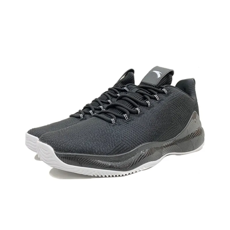 ANTA Casual Shoes Men Low Top Black-2