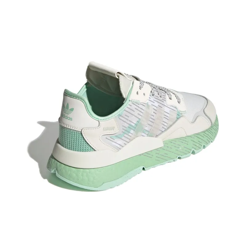 Adidas Originals Nite Jogger 'White Green'-3