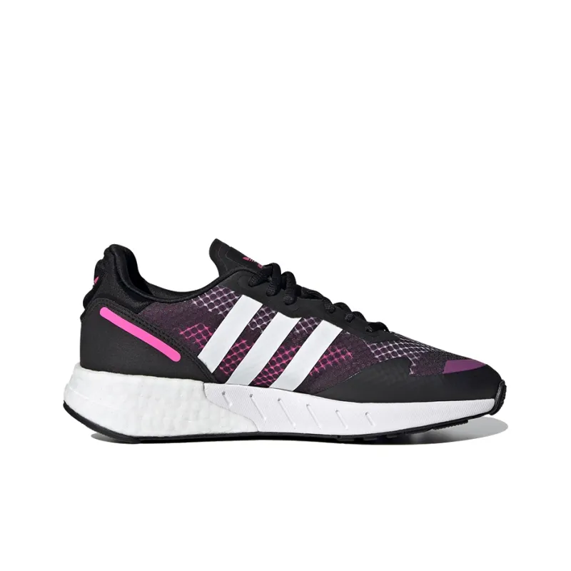 Adidas Women's Zx 1K Boost 'Black Screaming Pink' Women's-1