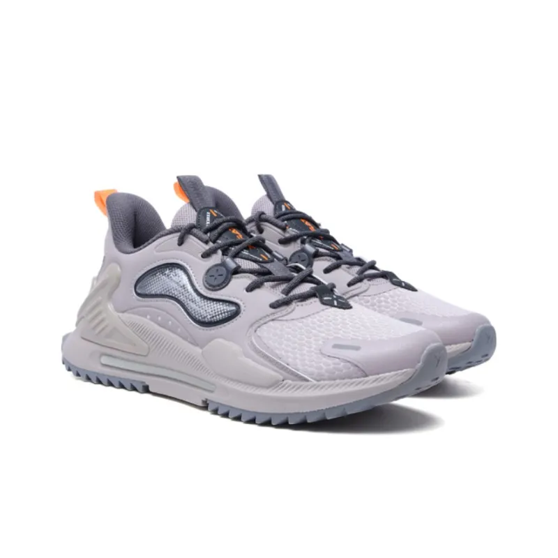 XTEP Mecha Series Low Top Casual Shoes Men's Medium Gray-2