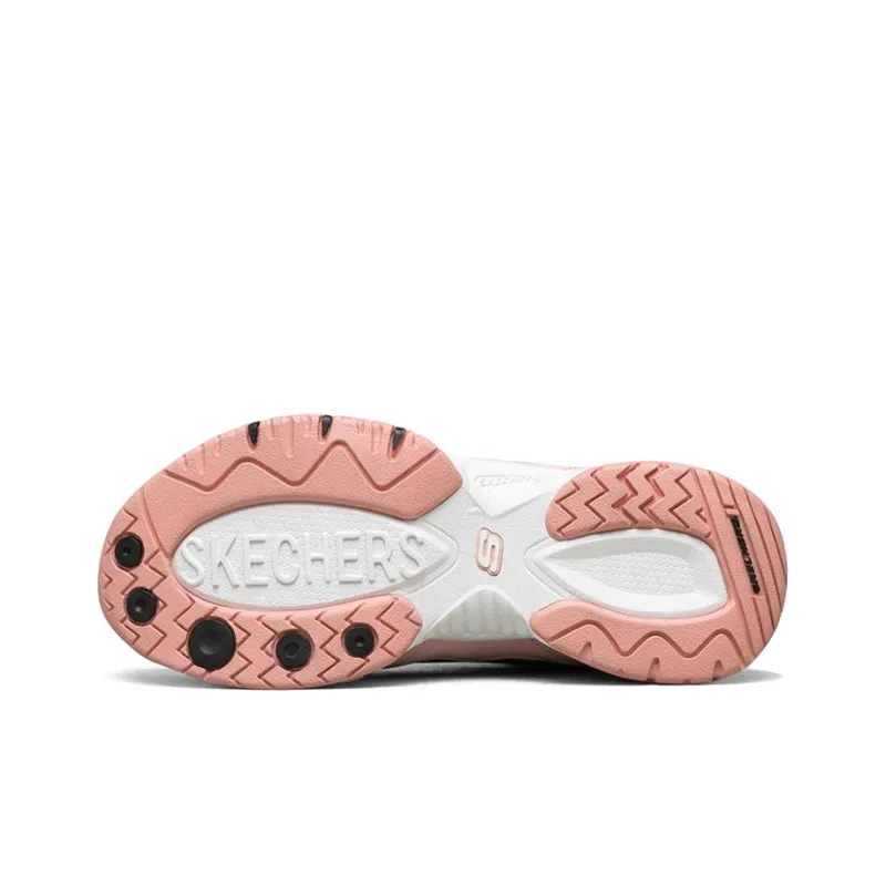 Skechers D'Lites Train Low Top Running Shoes Pink/Red Women's-4