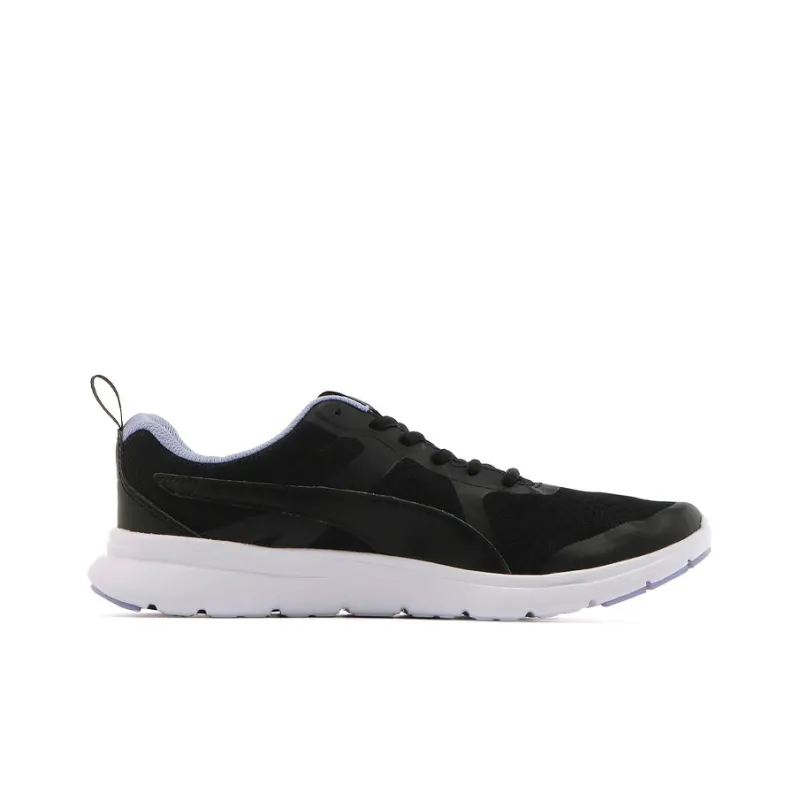 PUMA Flex Essential Casual Shoes Unisex Low-Top Black/Purple-1