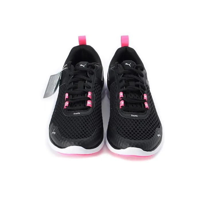 PUMA Puma Fle Cushioned Slip-Resistant Low-Top Casual Shoes Unisex Black Pink-2