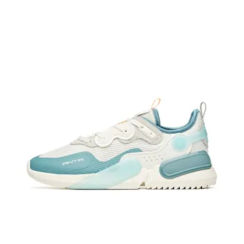 Anta Life Collection Cushioning Anti-Slip Wear-Resistant Breathability Low-Top Casual Shoes Men's White Green Blue