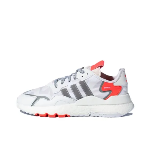 Adidas Originals Nite Jogger Casual Shoes Unisex Low-Top White/Gray/Pink