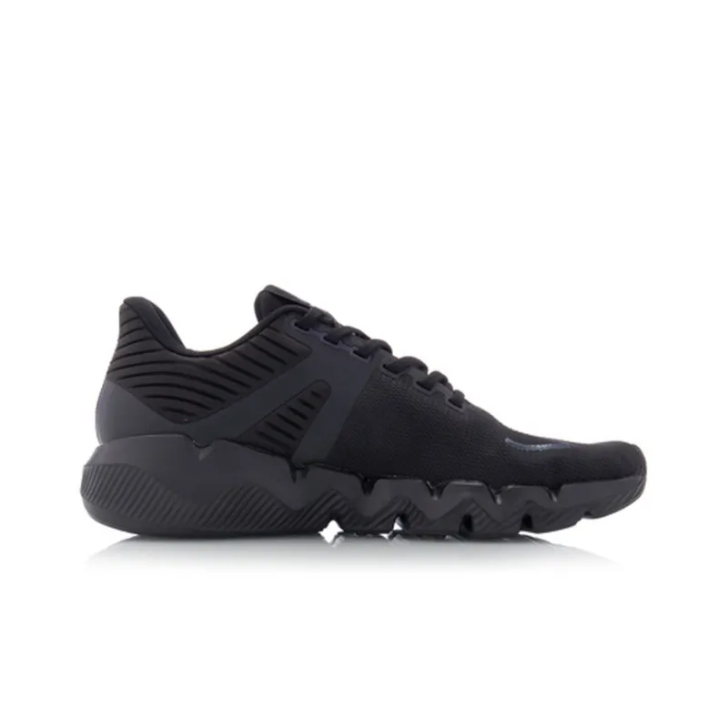 LiNing LN Fle Cushioning Breathable Lightweight Low-Top Casual Shoes Men's Black-1