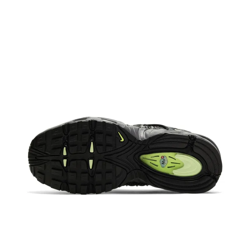 Nike Air Max Tailwind 4 Gunsmoke Black Barely Volt GS-4