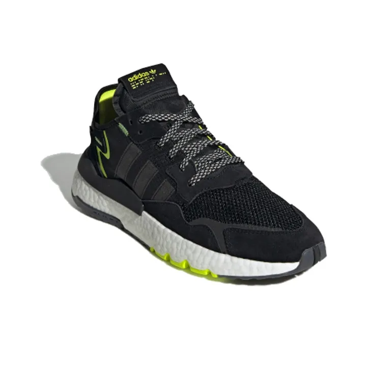Adidas Nite Jogger Black Solar Yellow-2