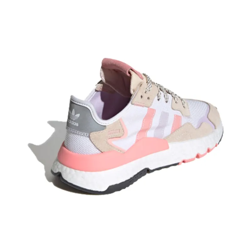 Adidas Originals Nite Jogger 'White Glory Pink' Women's-2