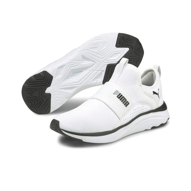 PUMA Softride Sophia Slip On 'White Black' Women's-4