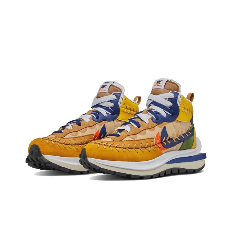 Nike Vaporwaffle Sacai Jean Paul Gaultier Sesame Blue-2