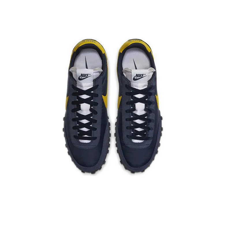 Nike Waffle Racer Obsidian Chrome Yellow-3