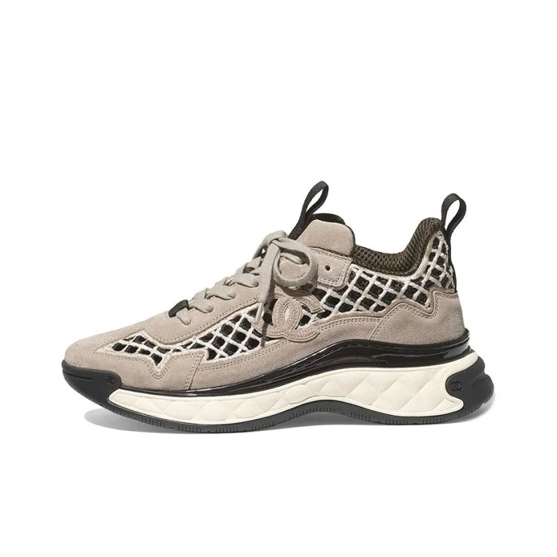 CHANEL Sneaker 'Beige Embroidery' Women's-0