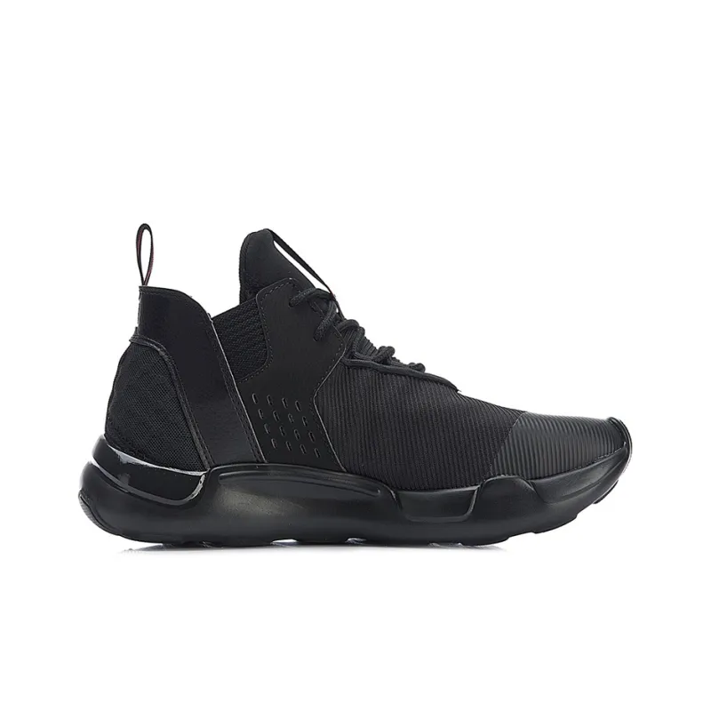 LiNing Samuel II. Cushioning Anti-Slip Wear-Resistant Coverage Support Rebound Mid-Top Casual Shoes Unisex-1