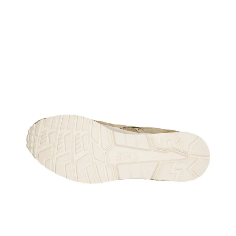 Asics Gel-Lyte V Anti-Slip And Wear-Resistant Lightweight Low-Top Casual Shoes Unisex Beige Brown-4