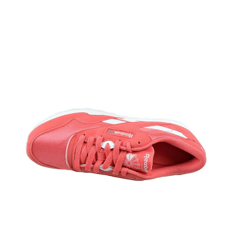 Reebok Classic Nylon Casual Shoes Women's Low-Top Pink-3