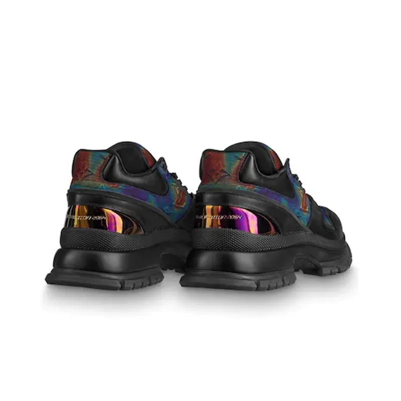LOUIS VUITTON 2054 Trail Sneakers 'Black Iridescent'-2