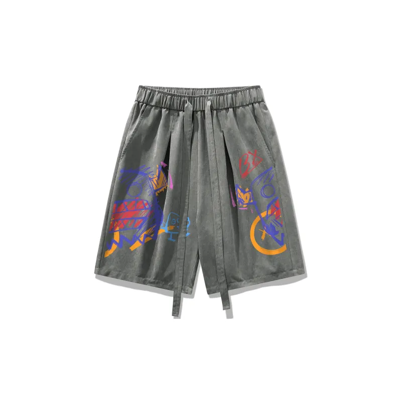 B.X Casual Shorts Unisex-22
