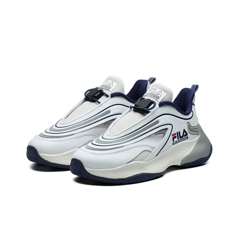 FILA FUSION Shoes 'White Silver Grey' Women's-2