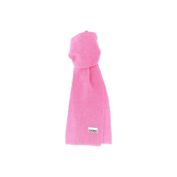 GANNI Knit Scarves Women's Pink