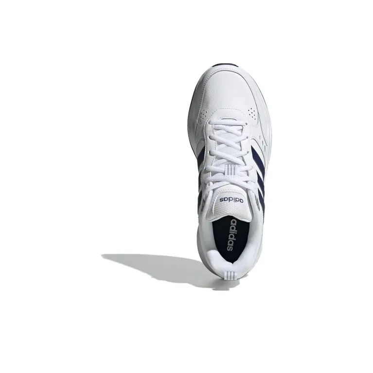 Adidas Strutter Cloud White Dark Blue Matte Silver-3