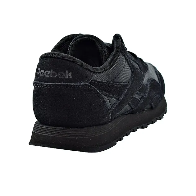 Reebok Classic Nylon Casual Shoes Women's Low-Top Black-4