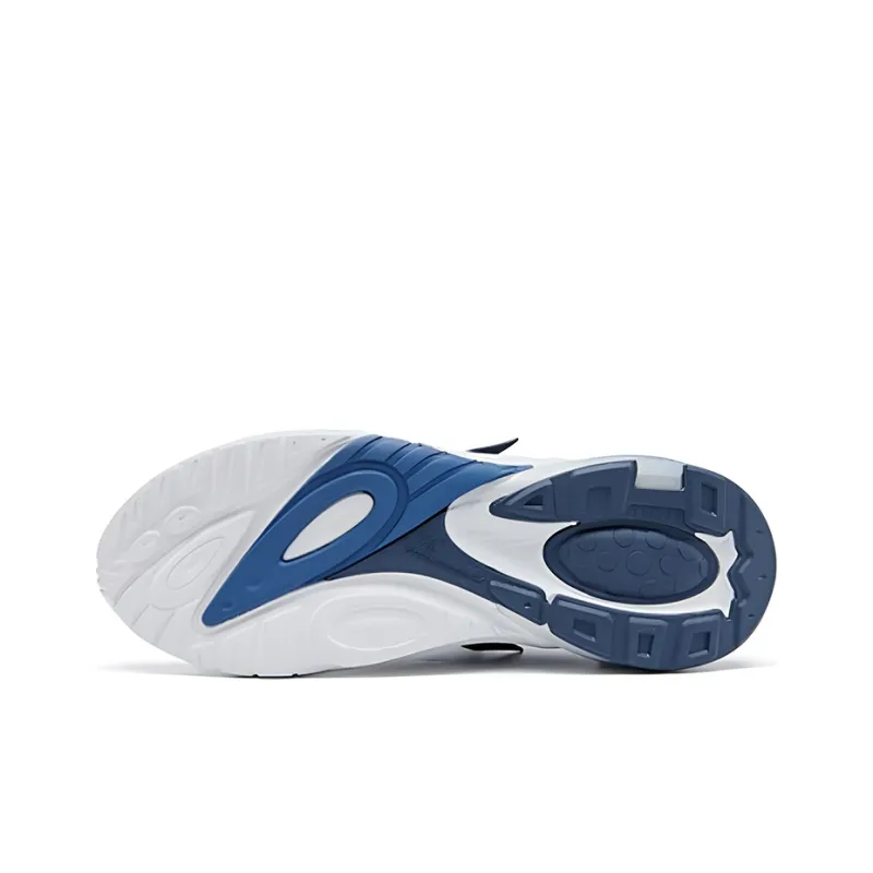 361° Gundam Angel Low Top Sports Casual Shoes Men's Gray Blue-3