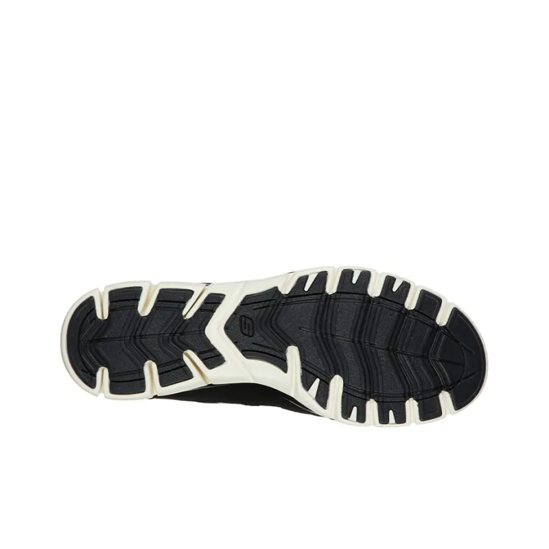 Skechers Gratis Low Top Running Shoes Black/Brown Women's-3