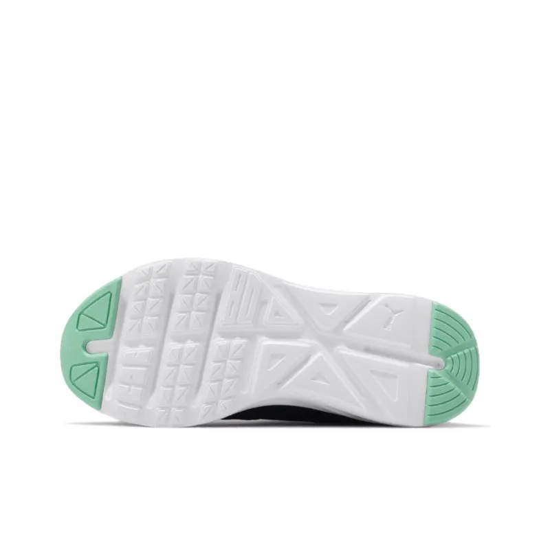 PUMA Enzo 2 Casual Shoes Women's Mid-Top Black/Green-4