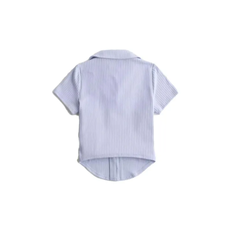 Hollister T-Shirts Women's Light Blue-1