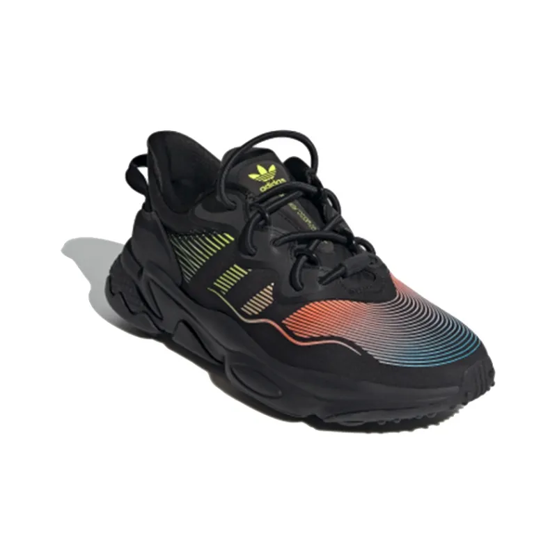 Adidas Ozweego Core Black Solar Yellow-2