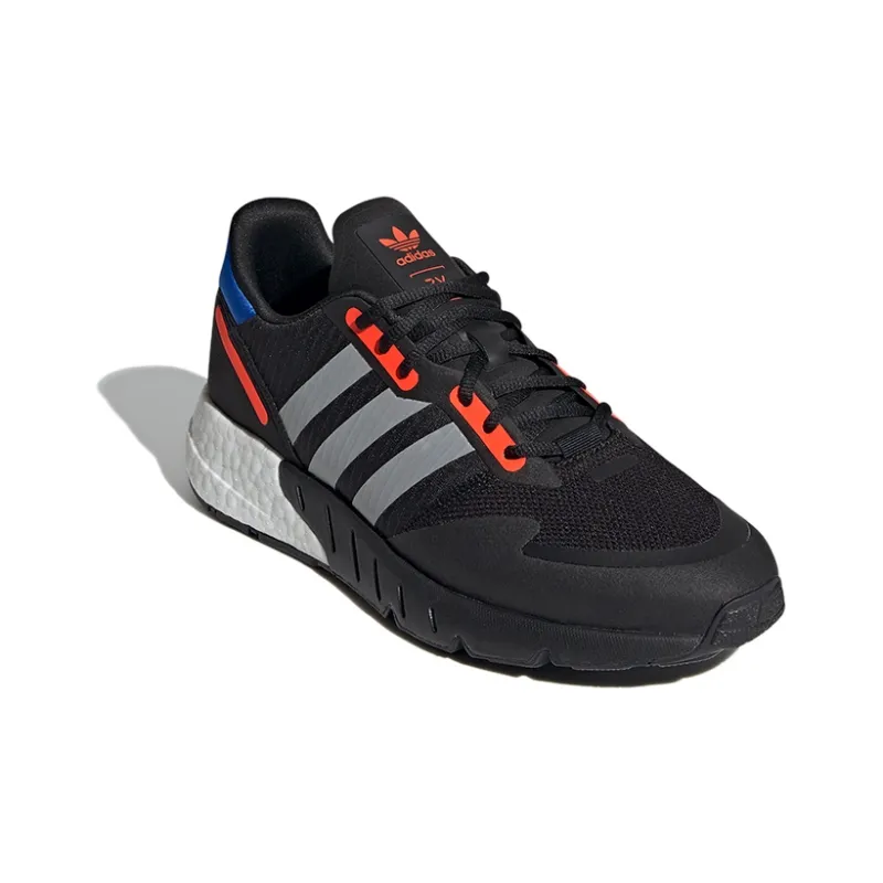 Adidas Zx 1K Boost Black Silver Metallic-2