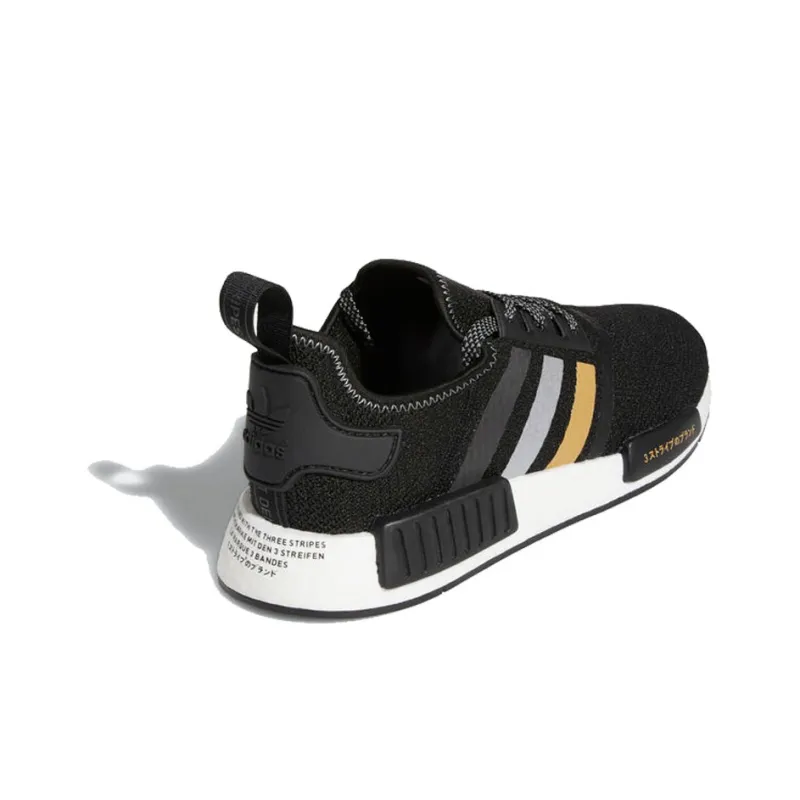 Adidas Nmd R1 Shoe Palace Black And Gold Women's-2