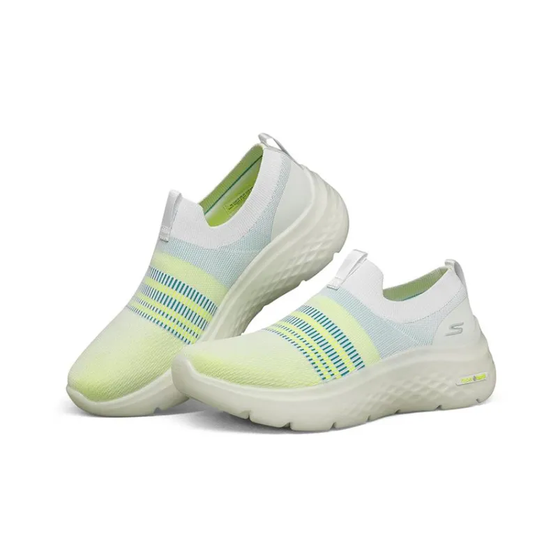Skechers GO WALK Series Breathable Wear Resistant Cushioning Low Top Casual Shoes Women's White Multicolor-2